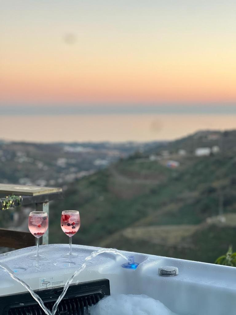 Casa Rural Malaga Monkey Love Con Jacuzzi Iznate 외부 사진